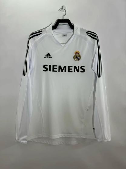 Retro re@l Medrid 05/06 home long sleeve S-XXL