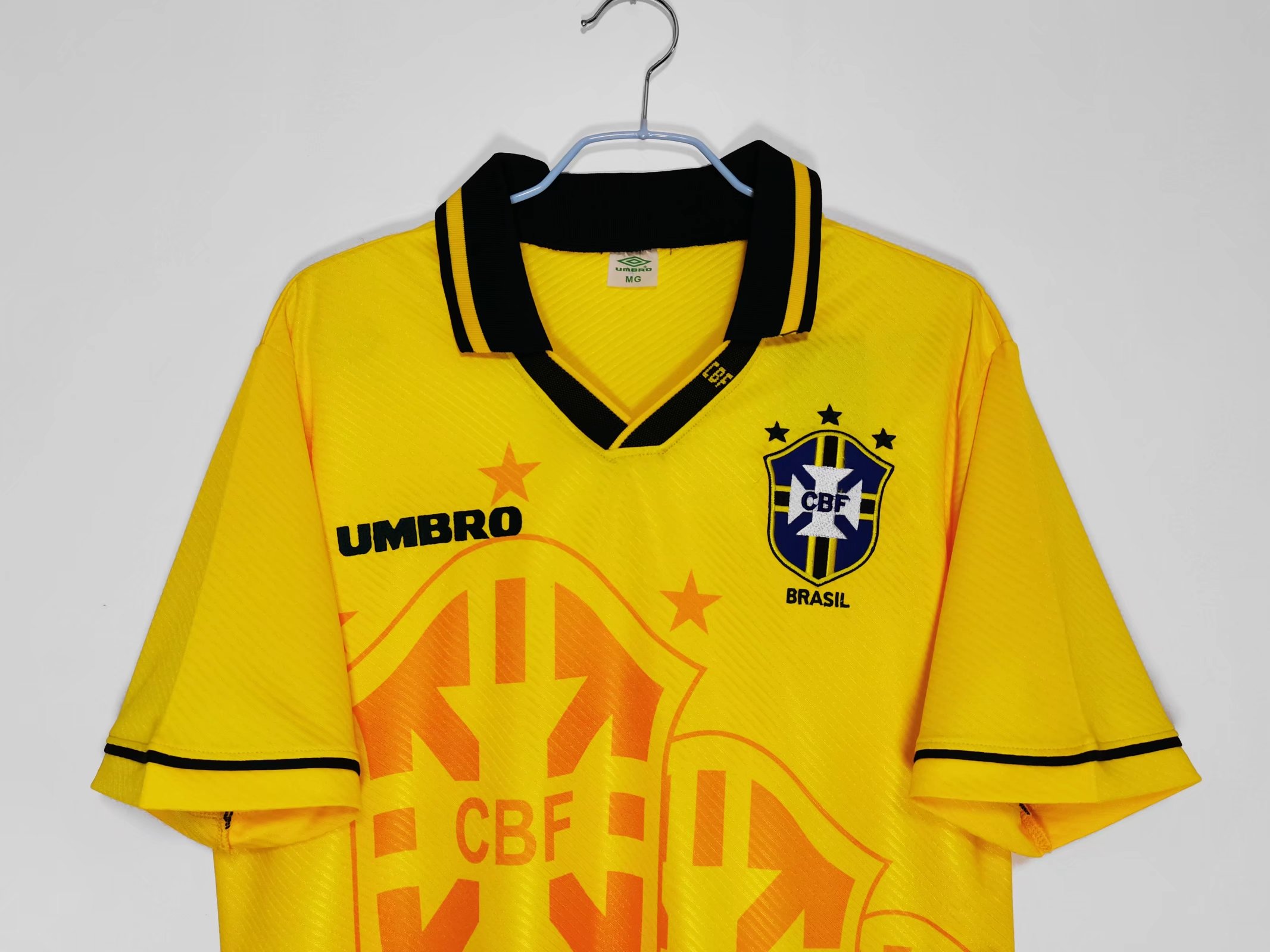 Retro 93/94 Brazil home S-XXL