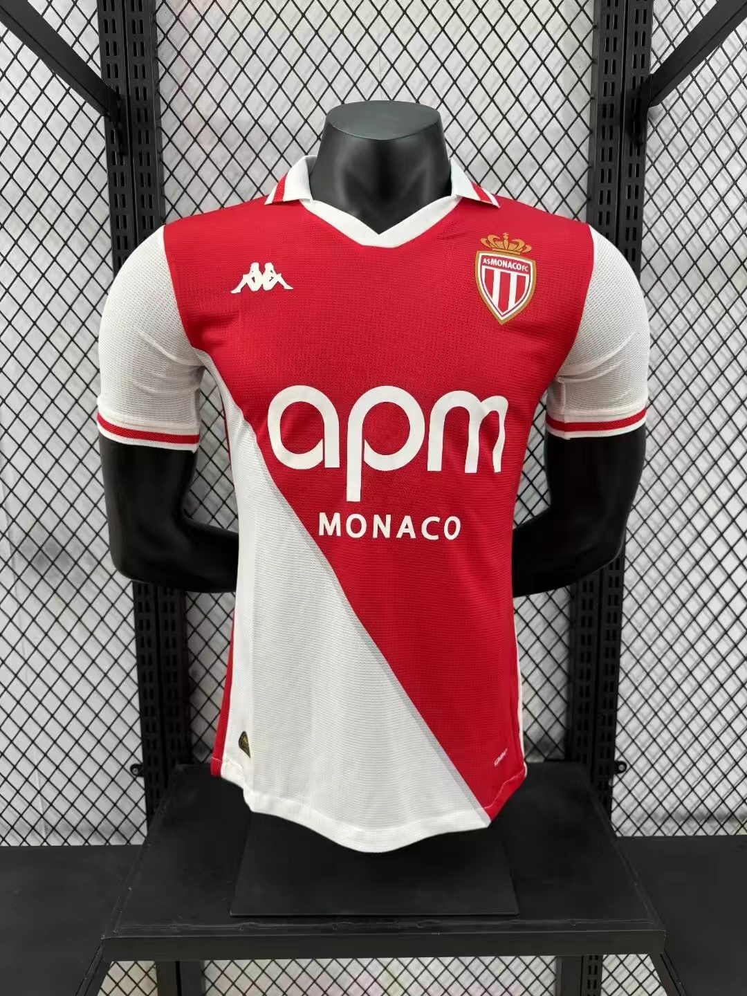 24/25 Player Version  AS Monaco FC Home Jersey S~XXL