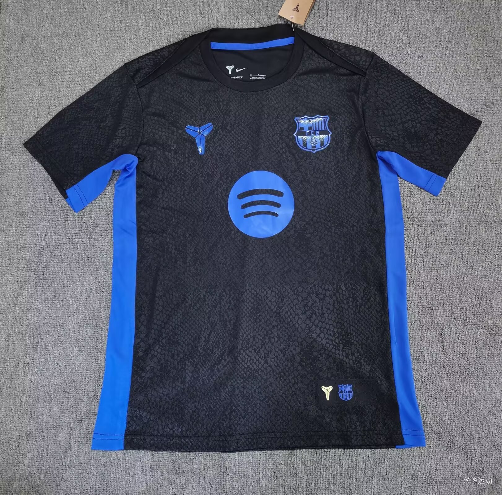 25/26 Barcelona Black-Blue fan version S-4XL
