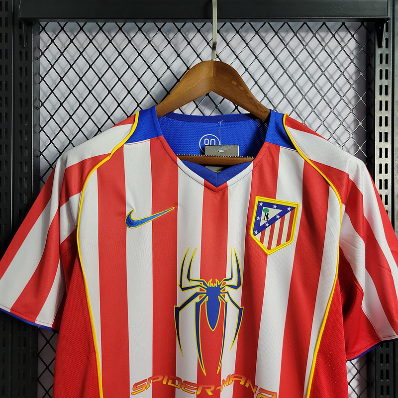 Retro 04/05 Atletico de Madrid Jersey Size: S-XXL