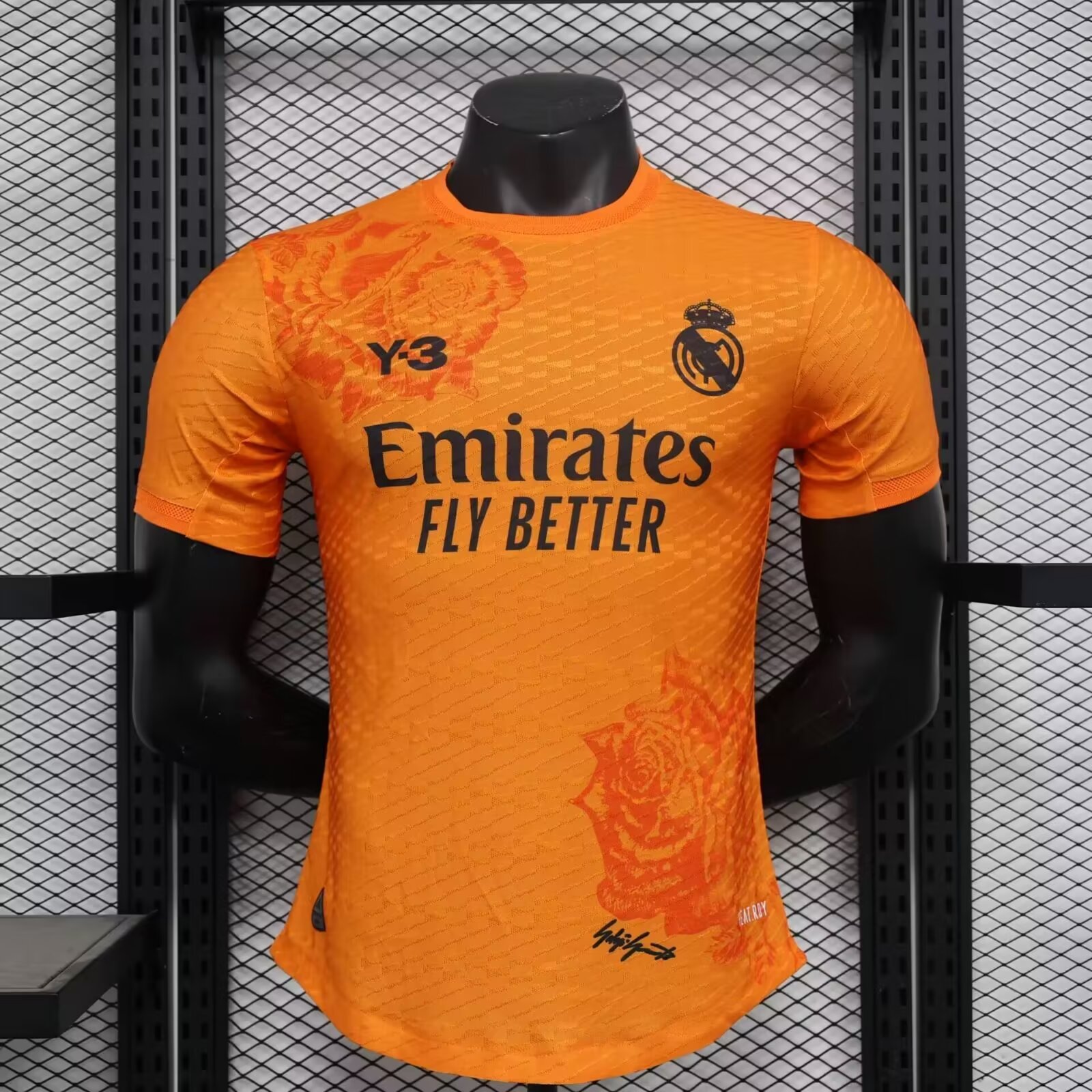 24/25 Real Madrid Y-3 Orange player version S-XXL
