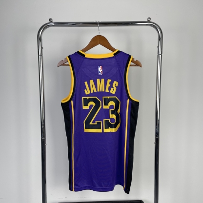 2023 NBA Los Angeles Lakers Purple version S-XXL