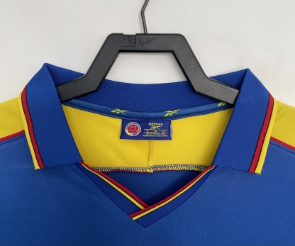 1998 Colombia away retro version S-XXL
