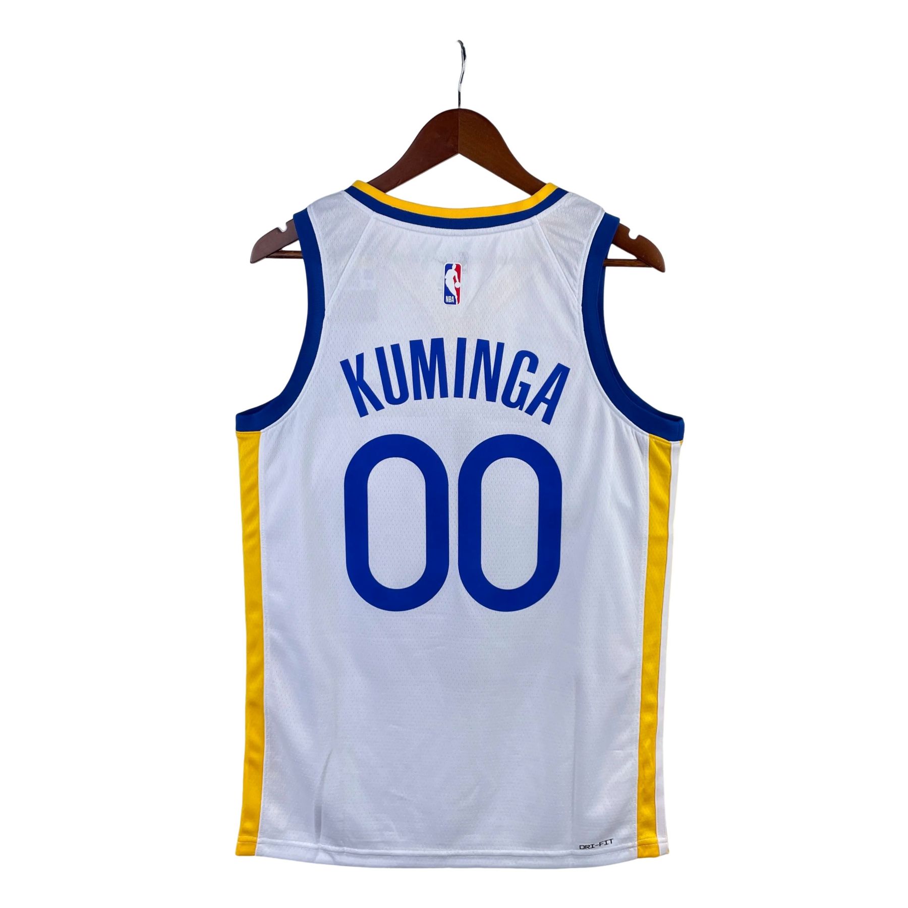 23 Season Warriors V-neck White No.00 Kuminga