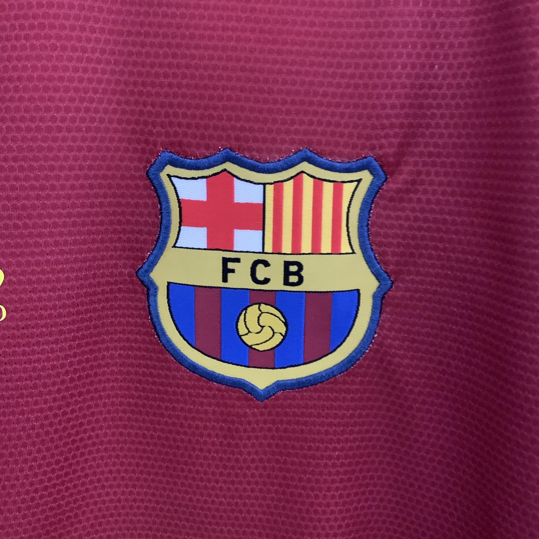 Retro long sleeves Barcelona 08/09 Champions League home S-XXL