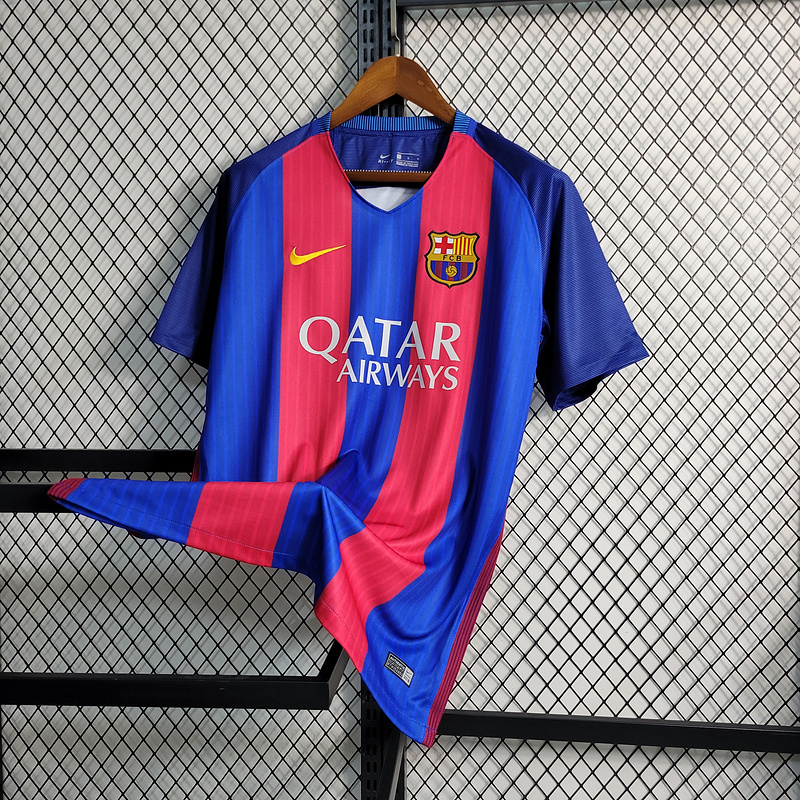 Retro 16-17 Barcelona Home Size S-XXL