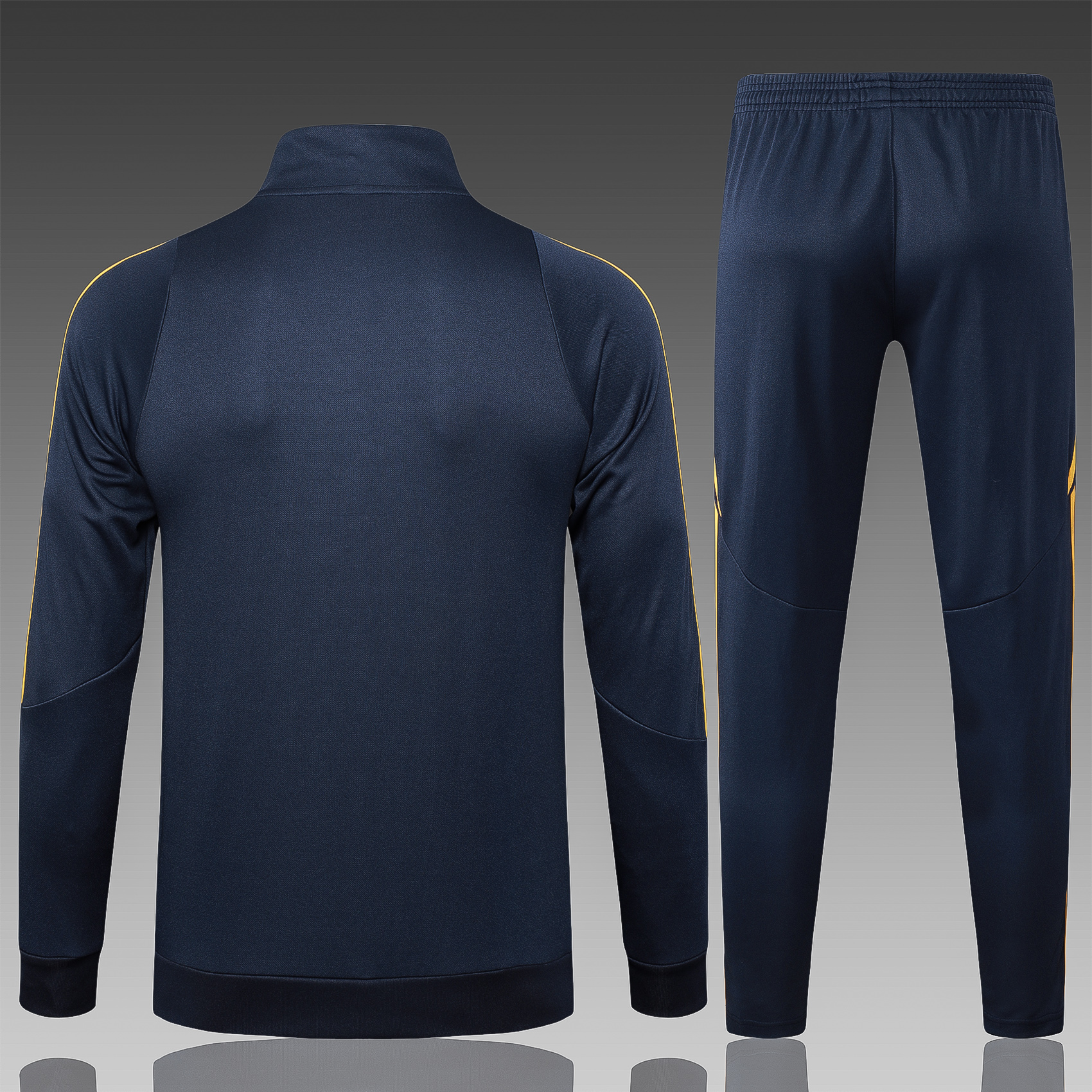 24/25 Boca Dark gray Full-Zip Jacket Suit S-XXL