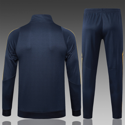 24/25 Boca Dark gray Full-Zip Jacket Suit S-XXL