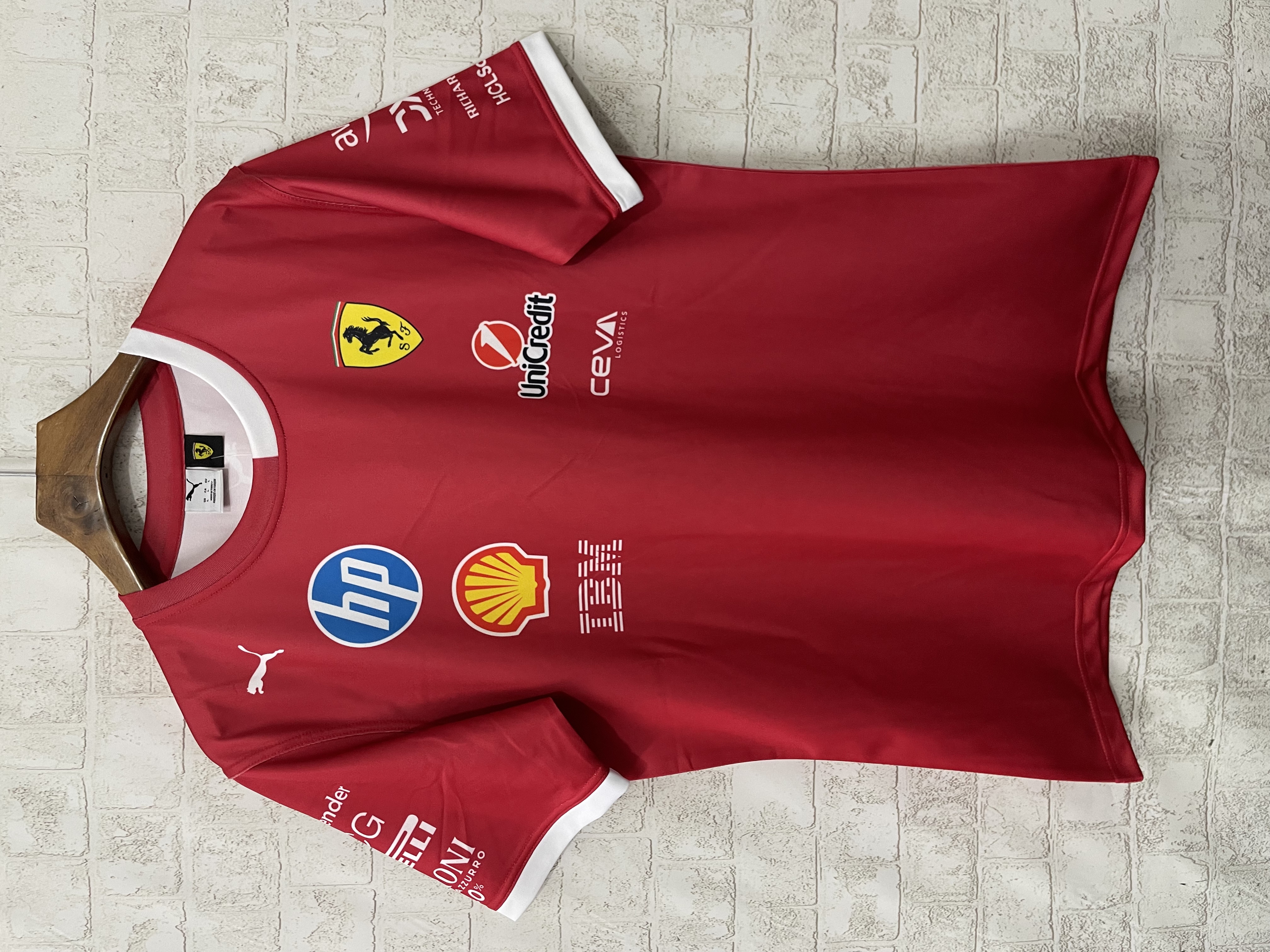 2025 Ferrari F1 Red jersey