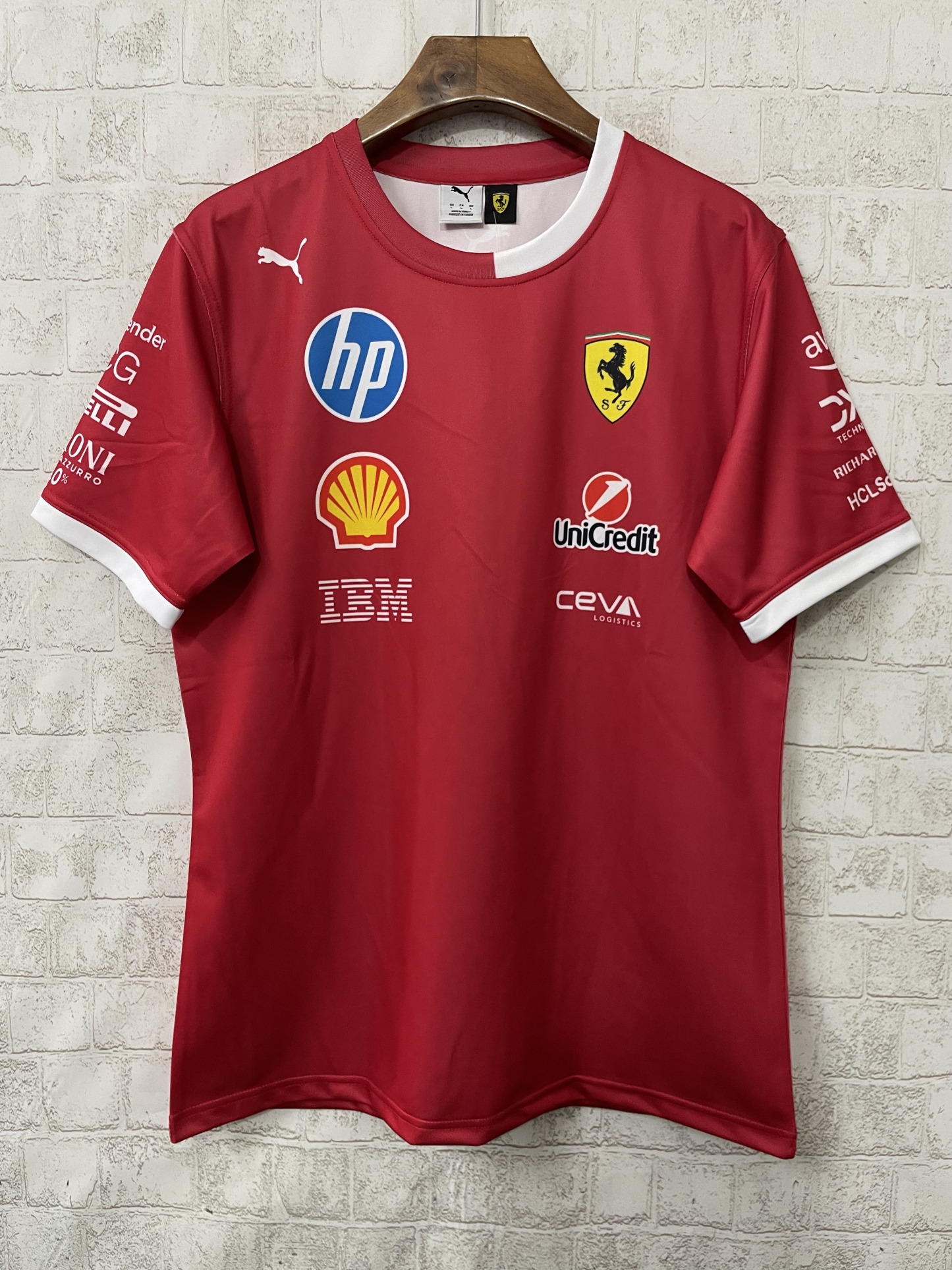 2025 Ferrari F1 Red jersey