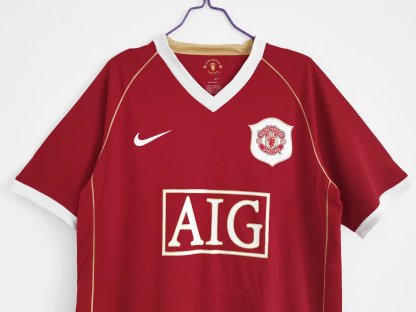 06/07 Manchester United home retro version S-2XL