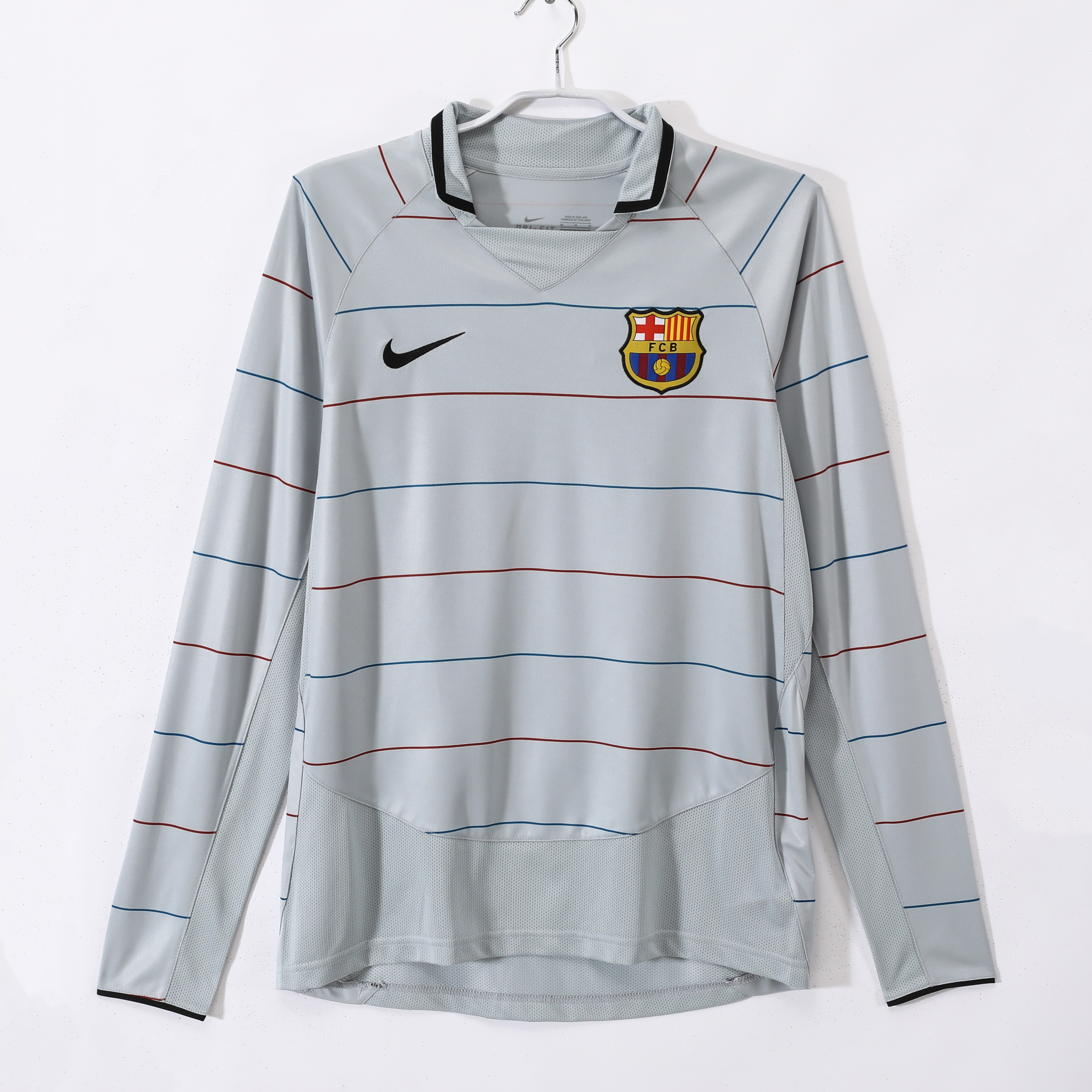 Retro Barcelona 03/04 Away long sleeve S-XXL