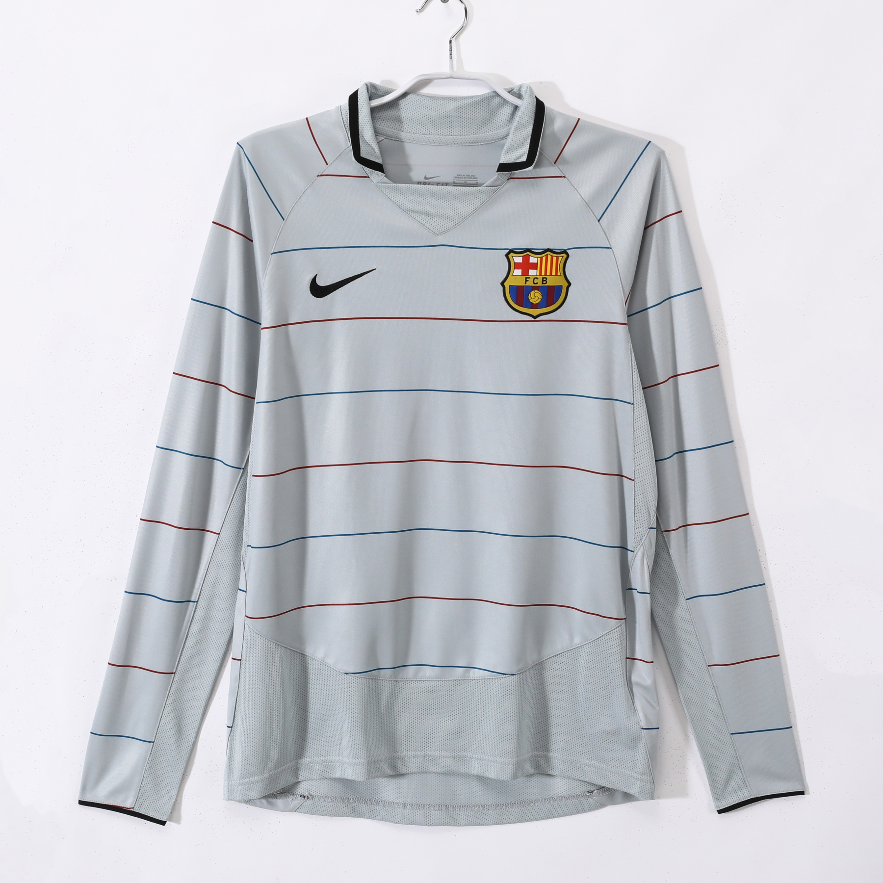 Retro Barcelona 03/04 Away long sleeve S-XXL