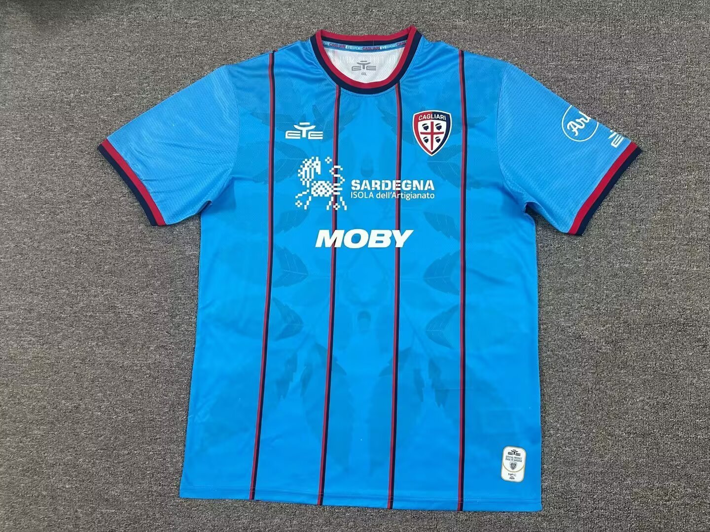 25/26 Cagliari fc third fan version S-3XL