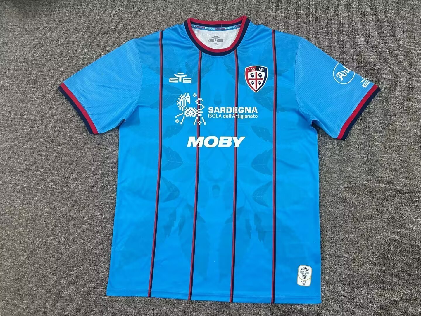 25/26 Cagliari fc third fan version S-3XL
