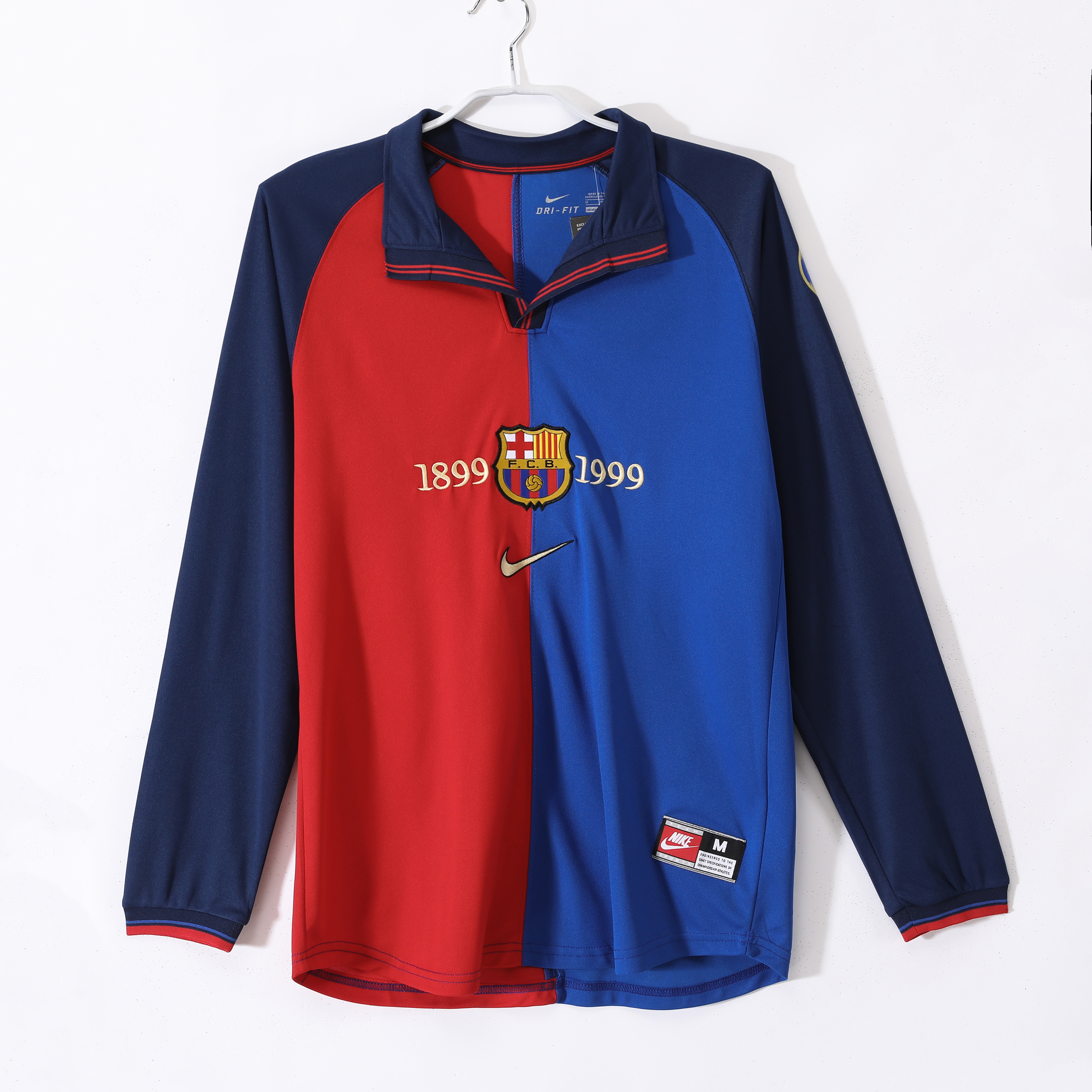 Retro Barcelona 100th Anniversary Edition long sleeve S-2XL