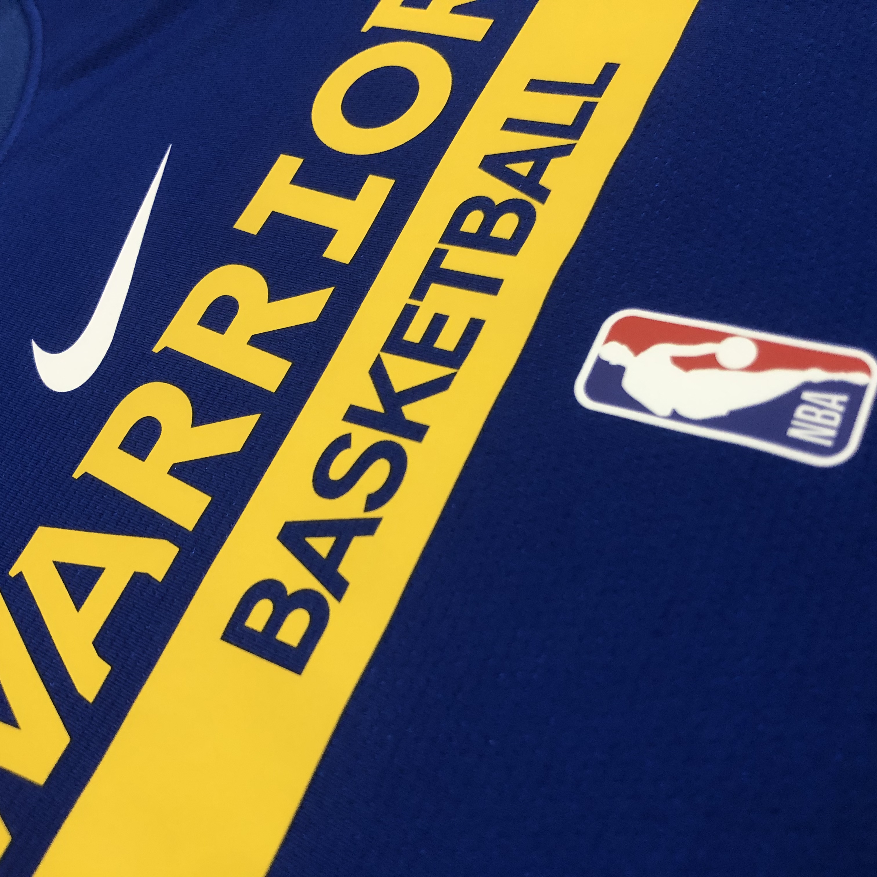 23 Season Warriors Blue Player Edition Training Vest