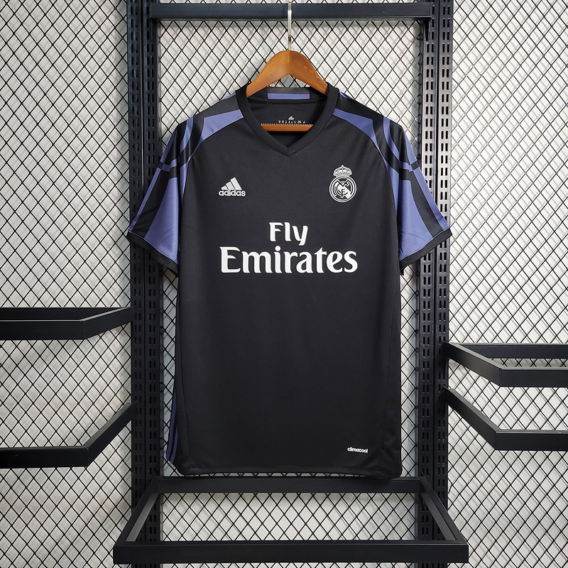 Retro 16-17 Real Madrid Second Away Game S-XXL