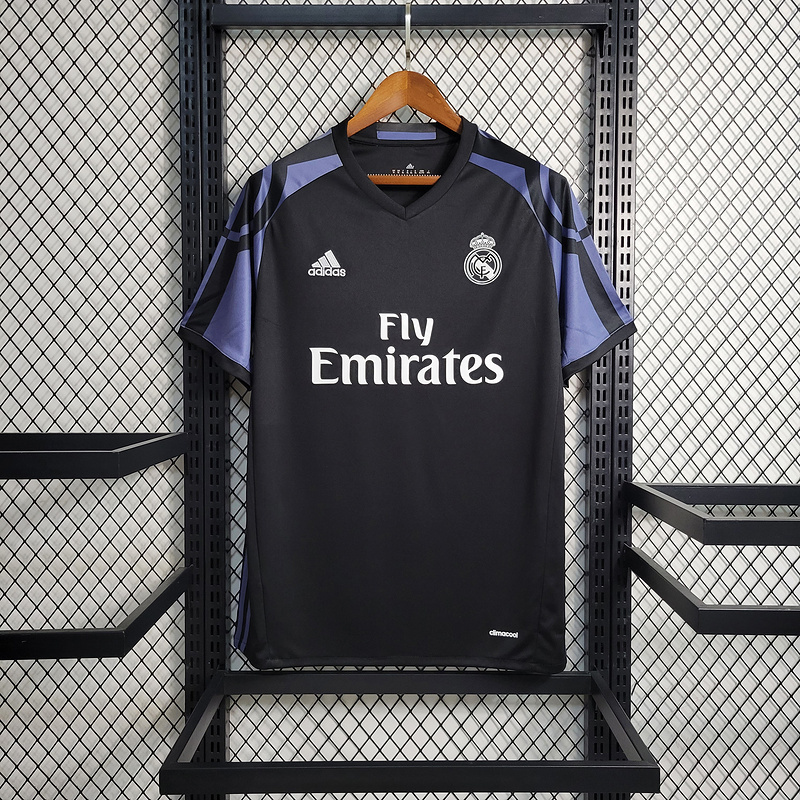 Retro 16-17 Real Madrid Second Away Game S-XXL