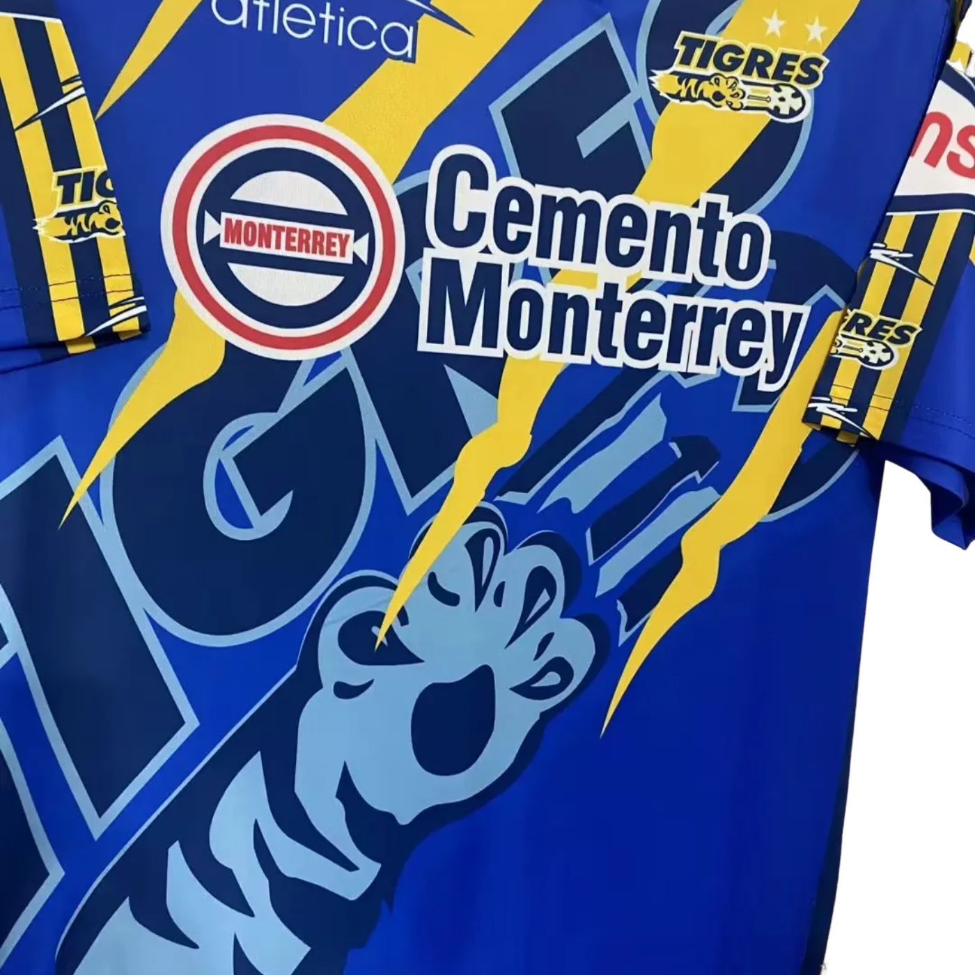 9798 Retro Tigres UANL Third Away Jersey S~XXL