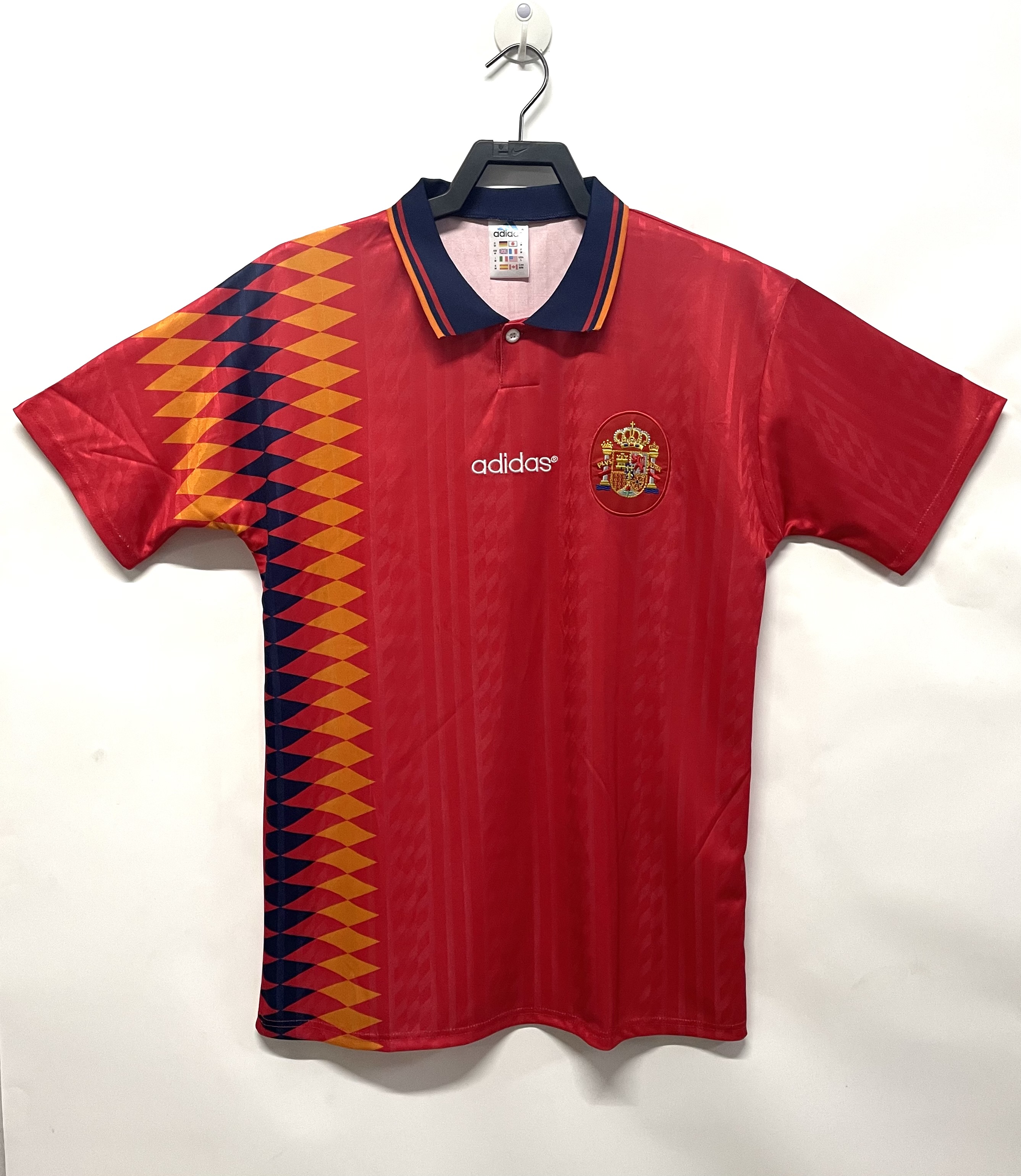 1994 Spain home retro version S-XXL