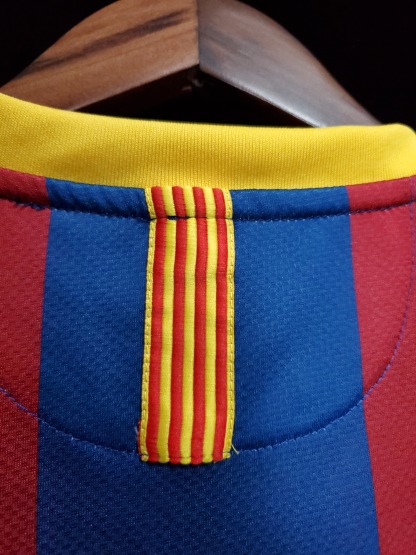 Retro Barcelona 10-11 home S-XXL