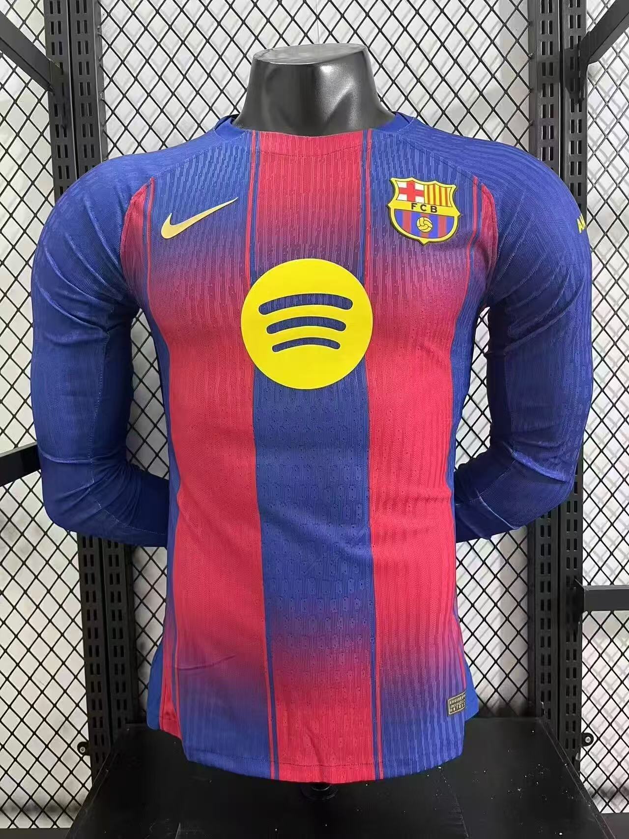 25/26 Barcelona home long sleeve player version S-XXL