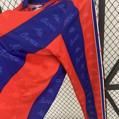 Retro long sleeve Barcelona 96/97 home S-XXL