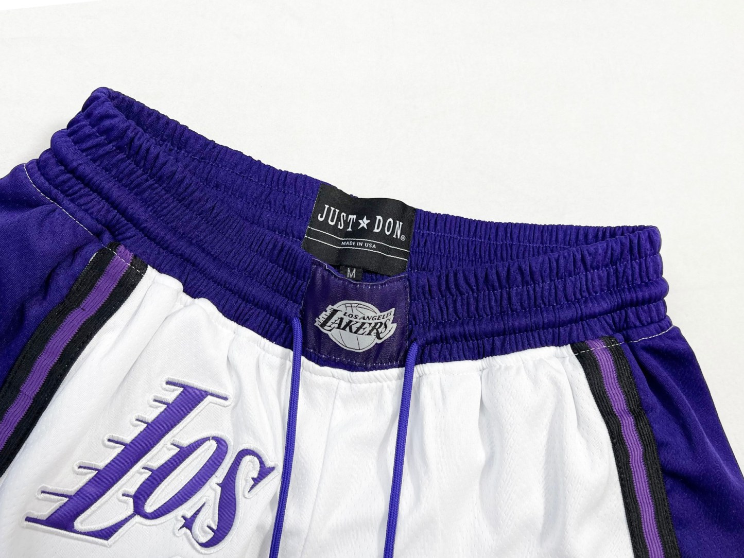 Lakers embroidered basketball shorts