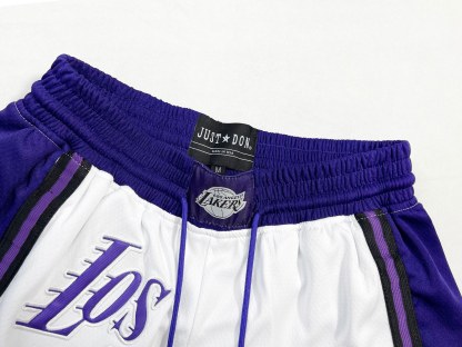 Lakers embroidered basketball shorts