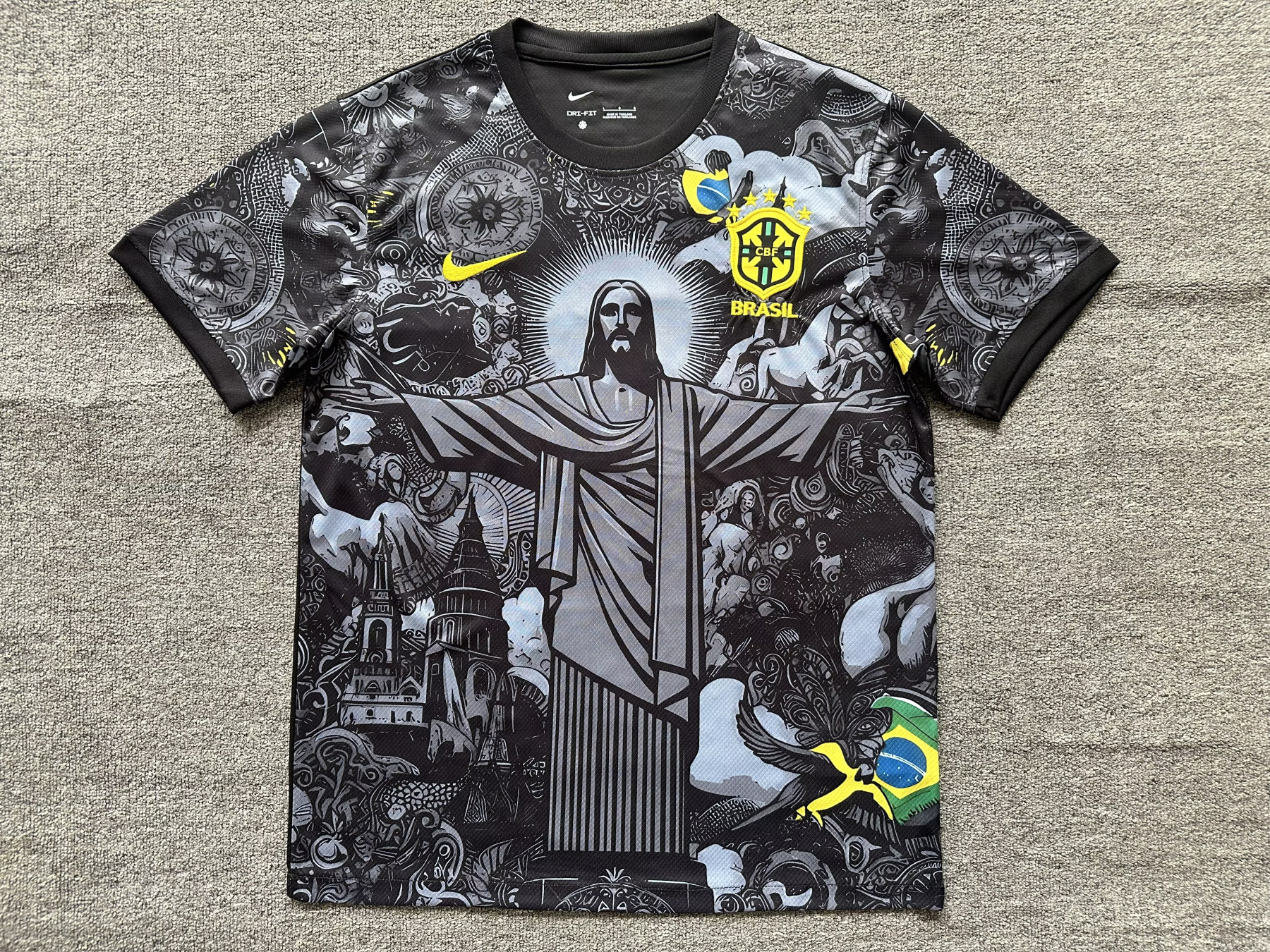 24/25 Brazil Goddess black fan S-4XL