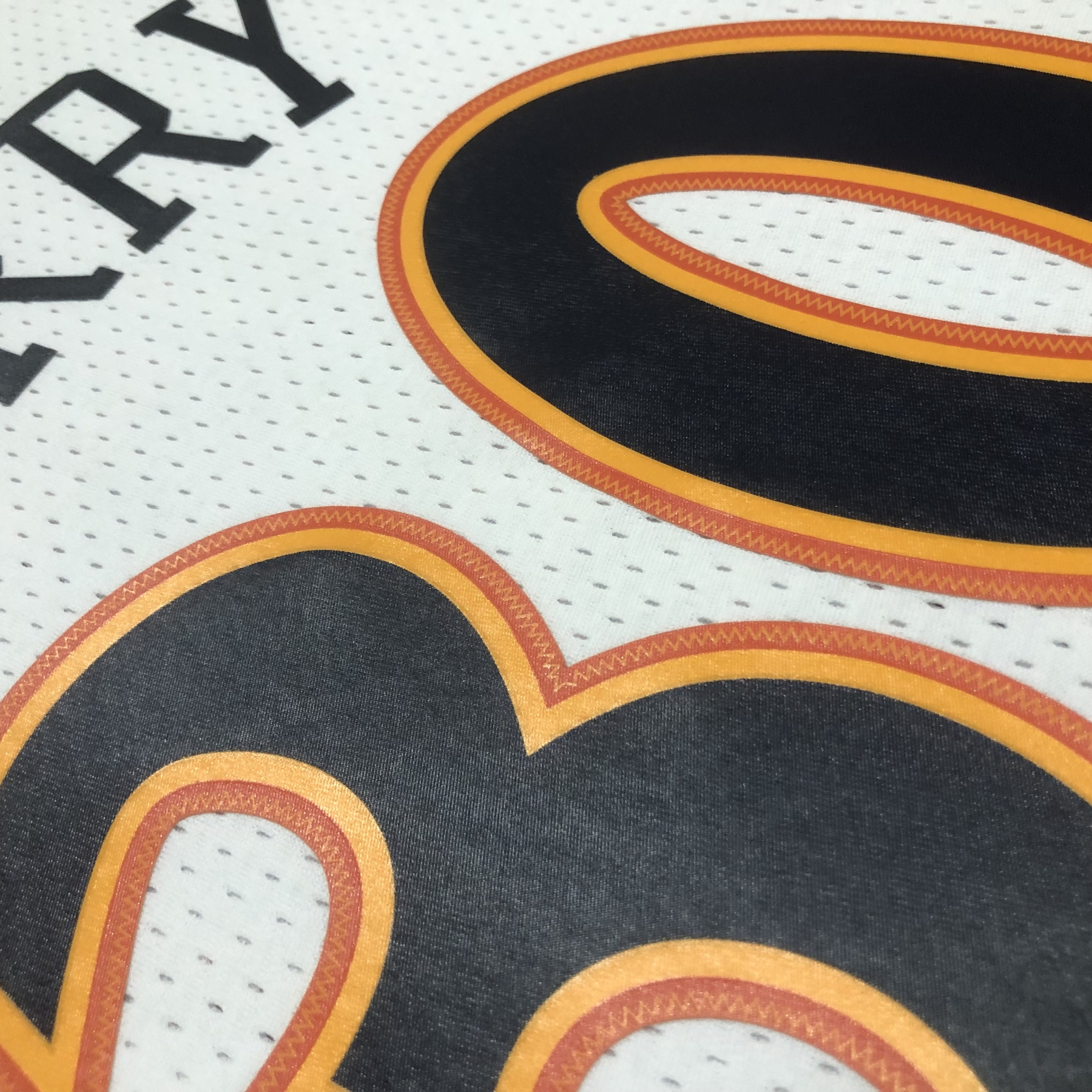 MN Heat Pressed Retro Jersey: SW Warriors 09/10 White No.30 Curry