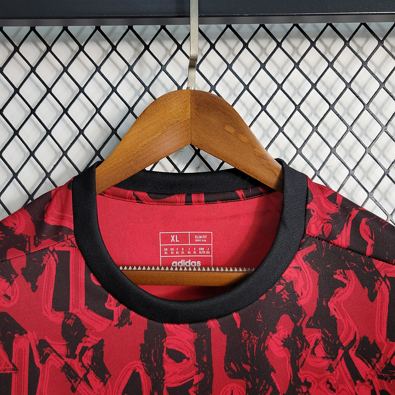 23-24 M-U Red Black Training Suit Size S-XXL