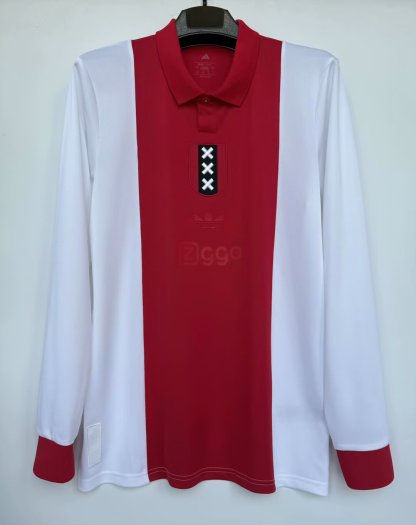 24/25 Ajax 125th Anniversary long sleeve fan version S-4XL
