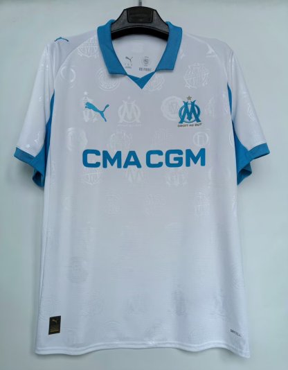 25/25 Olympique Marseille Home Jersey S-4XL