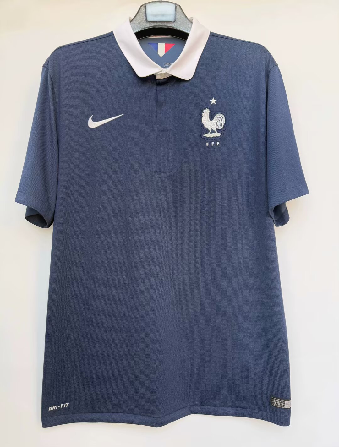 2014 France home retro version S-4XL