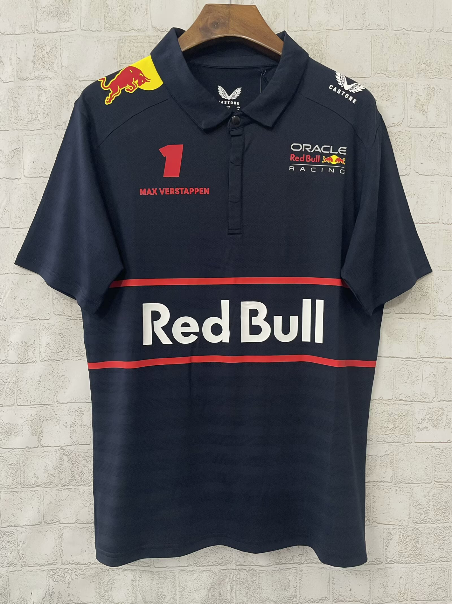 2025 Red Bull F1 black NO#1 Polo jersey