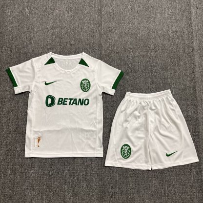 24-25 Sporting Lisbon white kids Version size 16-28