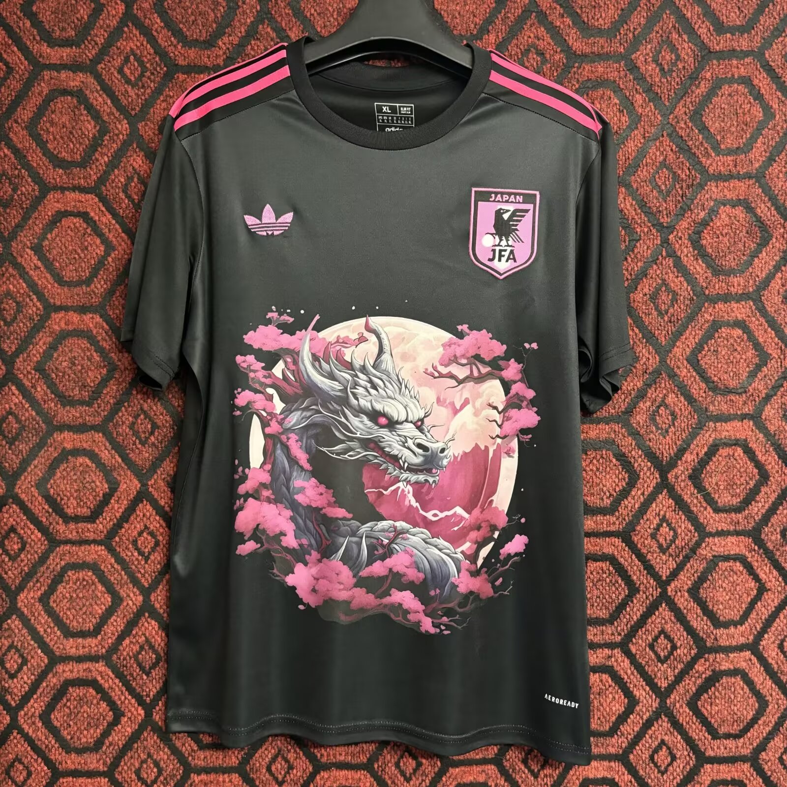 24-25 Japan Dragon Pink fan version S-XXL