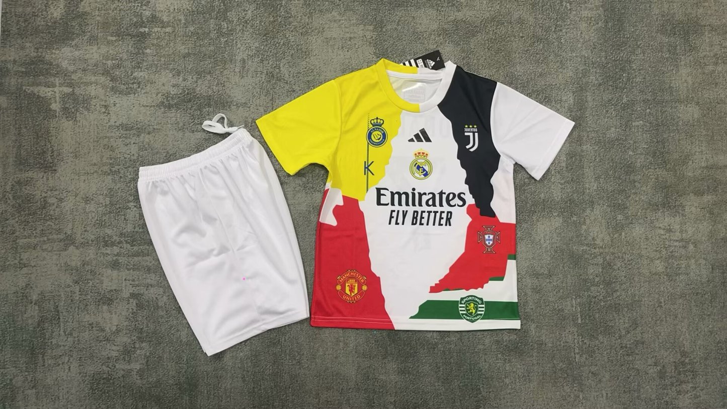 25/26 re@l Medrid CR7 Commemorative Edition kids size 16-28