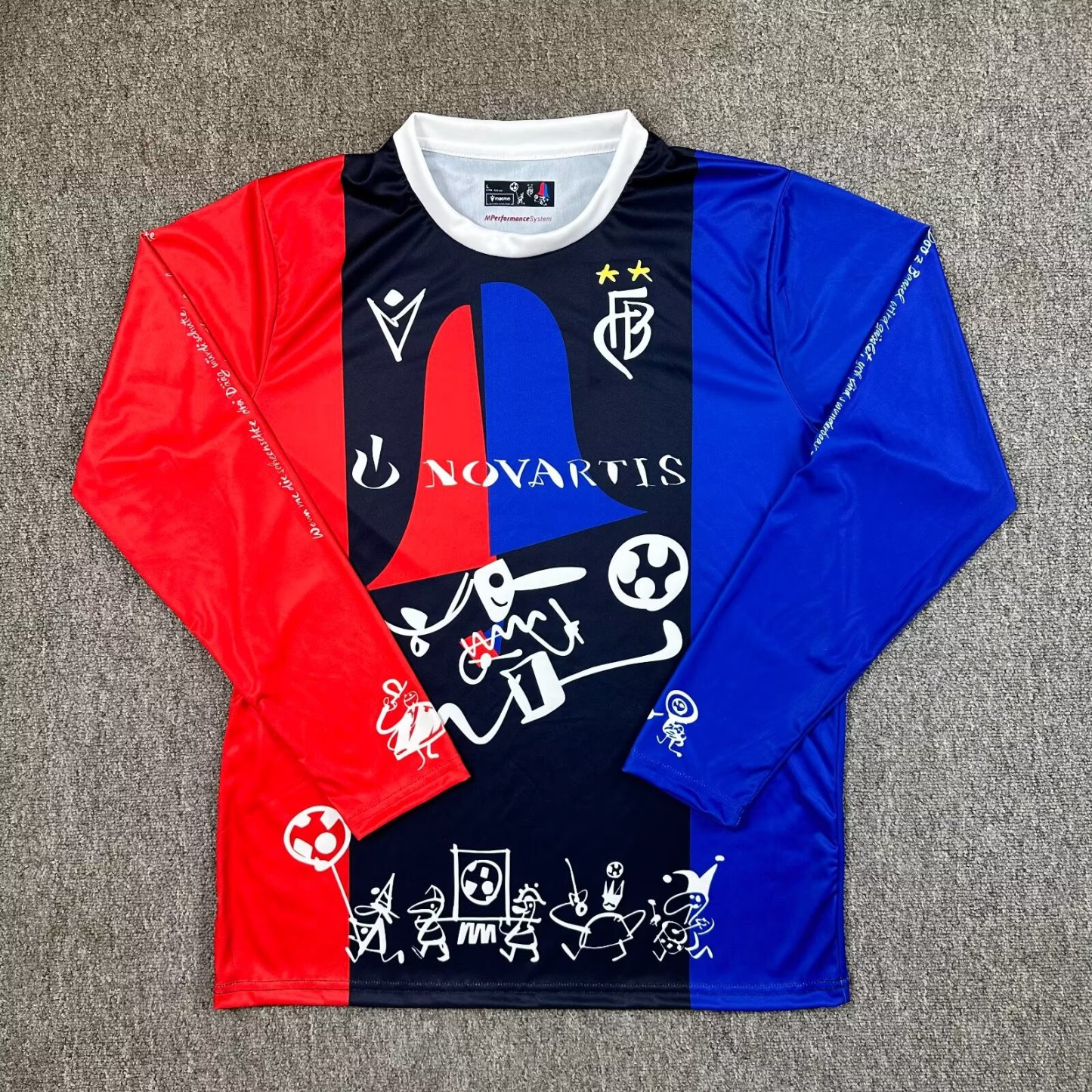25/26 FC Basel long sleeve fan version S-XXL