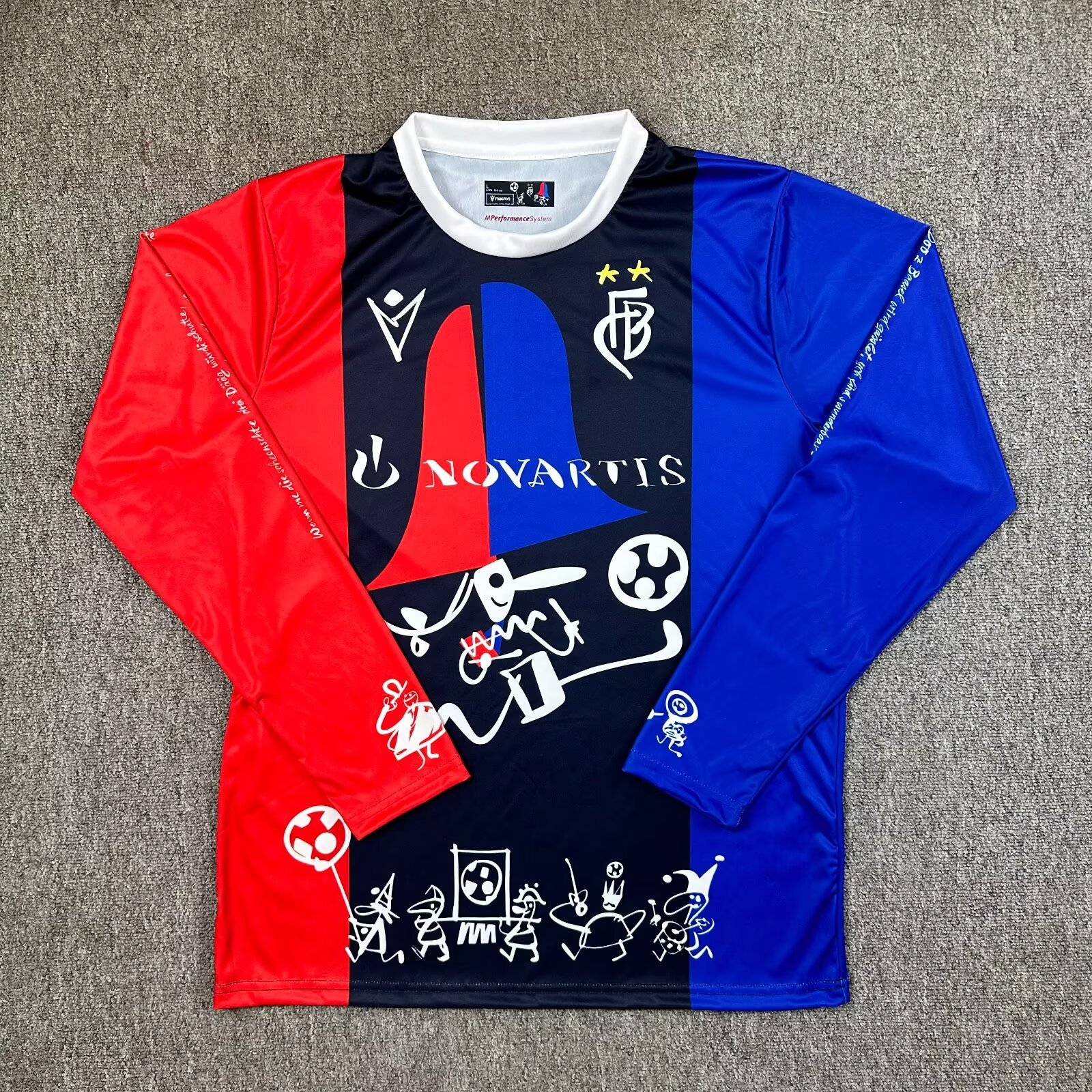 25/26 FC Basel long sleeve fan version S-XXL