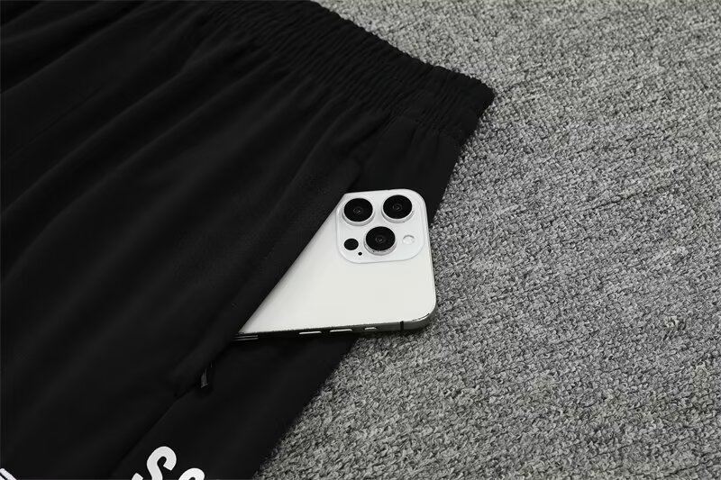 24/25 Napoli black half-zip tracksuit S-XXL