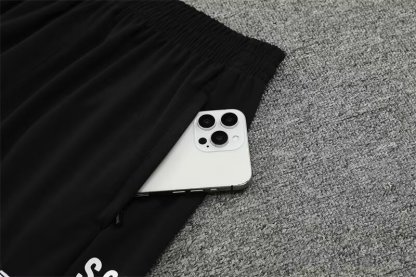 24/25 Napoli black half-zip tracksuit S-XXL