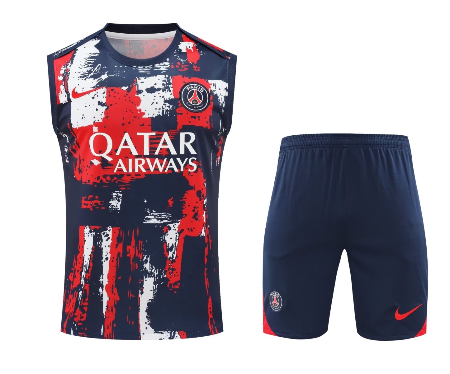 24/25 PSG Paris Saint-Germain training set home vest version S-XXL