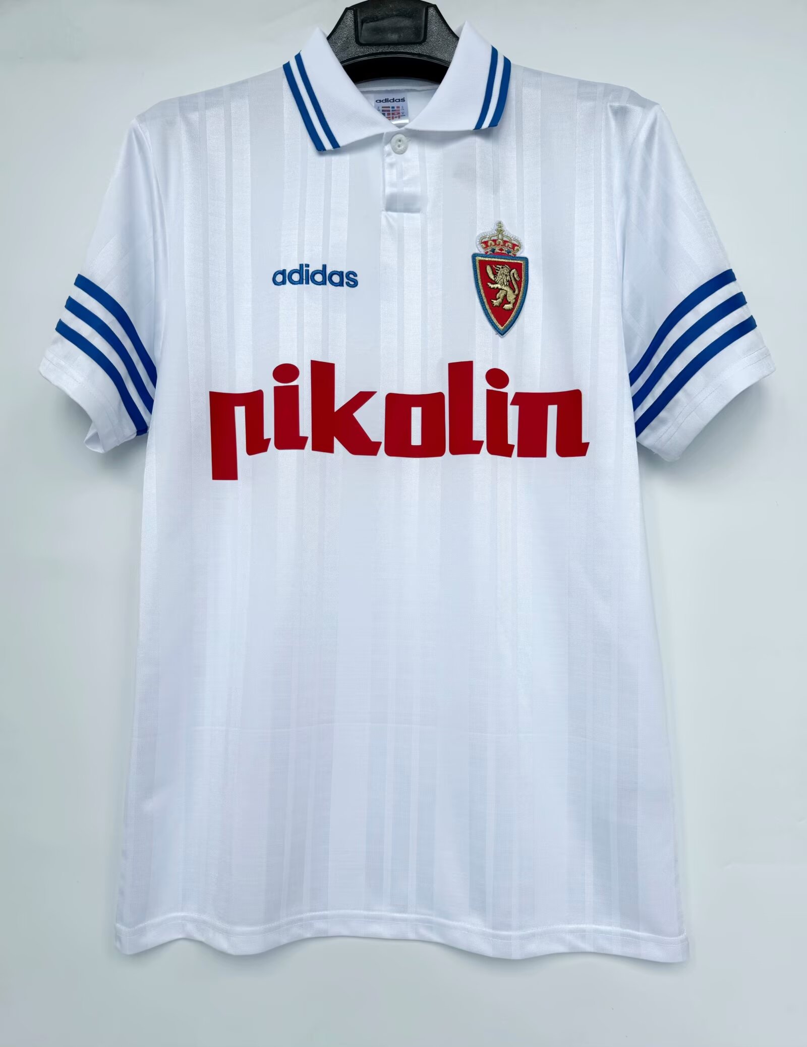 95/96 Real Zaragoza home retro version S-4XL