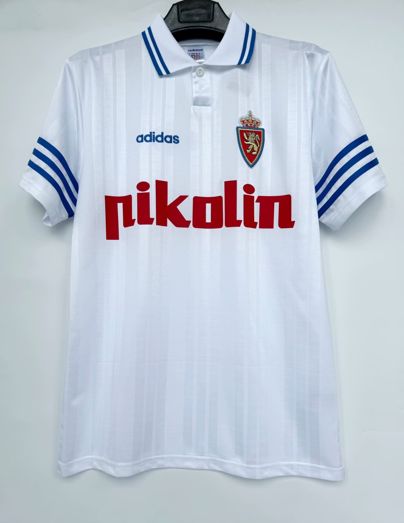 95/96 Real Zaragoza home retro version S-4XL