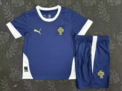 25/26 Portugal training blue kids version Size 16-28