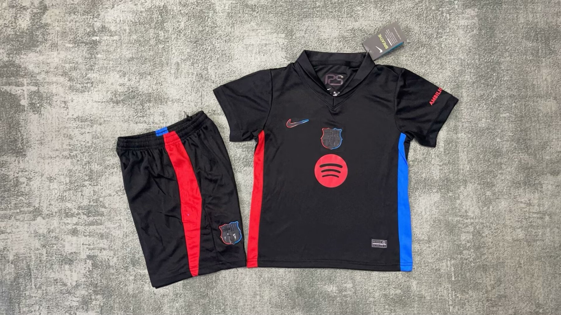 24/25 Barcelona away kids version size 16-28